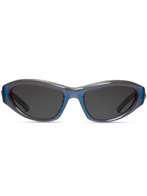 Gentle Monster R.E.A.T BLC6 pilot-frame sunglasses - Blue