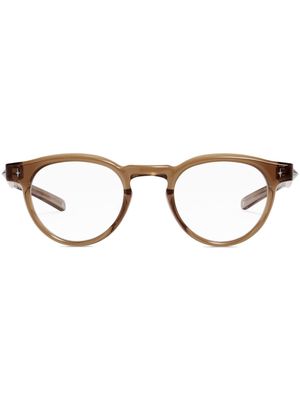 Gentle Monster Ron Brc15 round-frame glasses - Brown