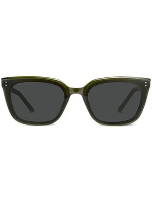 Gentle Monster Tote KC2 square-frame sunglasses - Green
