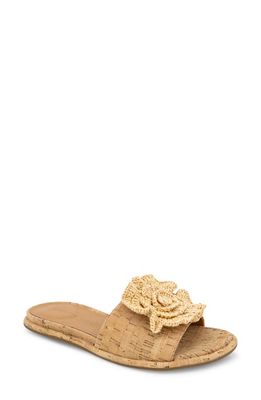 GENTLE SOULS BY KENNETH COLE Lucy Slide Sandal in Natural Cork