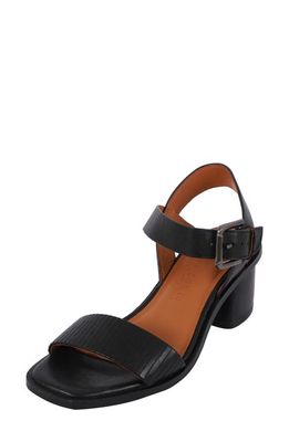 GENTLE SOULS BY KENNETH COLE Maddy Ankle Strap Sandal in Black