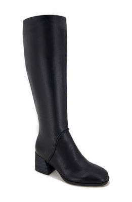 GENTLE SOULS BY KENNETH COLE Sacha Knee High Boot in Black Leather
