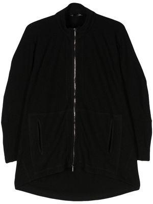 Gentry Portofino zip-up virgin-wool jacket - Black