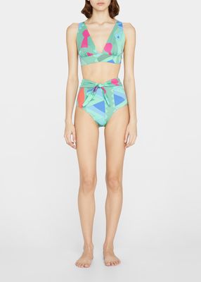 Geometria High-Waisted Bikini Briefs
