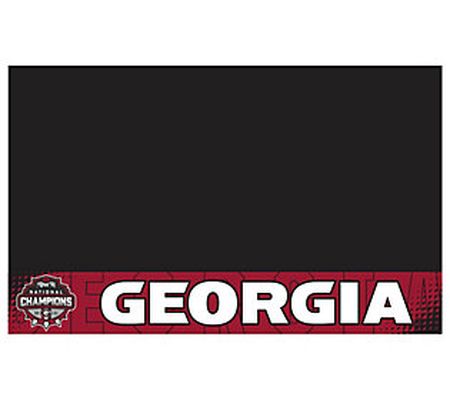 Georgia Bulldogs 2021-22 National Champions Vin yl Grill Mat