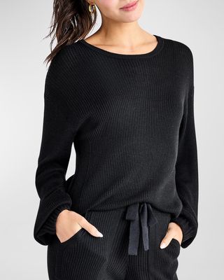 Georgie Cashblend Rib Sweater