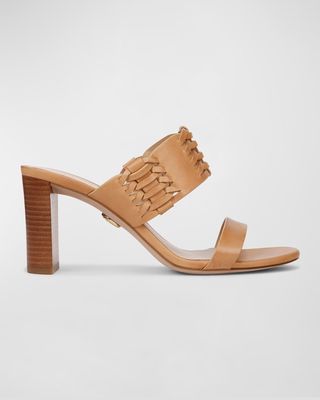 Georgie Woven Dual-Band Slide Sandals