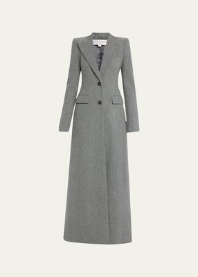 Georgina Maxi Wool Coat