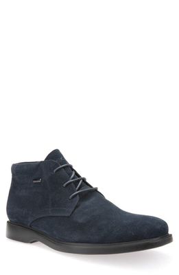 Geox Brayden - ABX Amphibiox® Waterproof Boot in Navy Leather