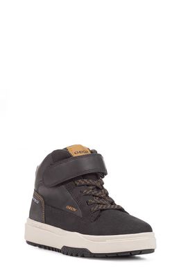 Geox Bunshee Amphibox® High Top Sneaker in Black/Dark Yellow