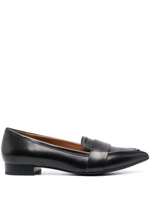 Geox Charyssa leather ballerina shoes - Black