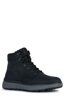 Geox Granito Grip Waterproof Sneaker in Black