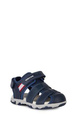 Geox Kids' Flaffee Sandal in Navy