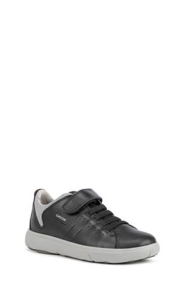 Geox Kids' Neb Sneaker in Black/Grey