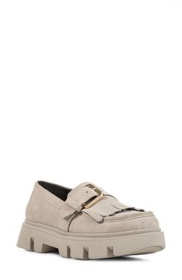 Geox Vilde Platform Loafer in Sand