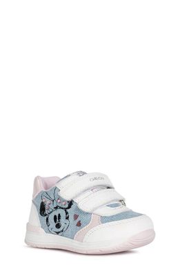 Geox x Disney Rishon Sneaker in Light Jeans/White