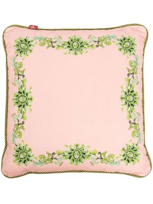 GERGEI ERDEI Fiori printed cushion - Pink