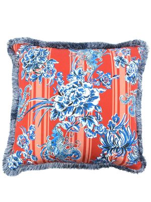 GERGEI ERDEI x Browns Flore-Oriental cushion - Red