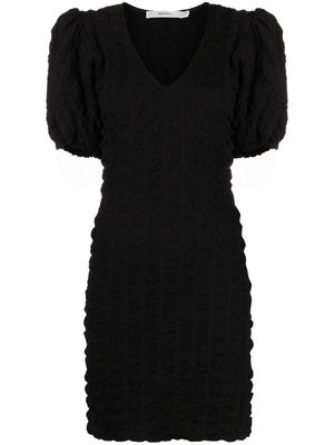 Gestuz Alleny puff-sleeve dress - Black