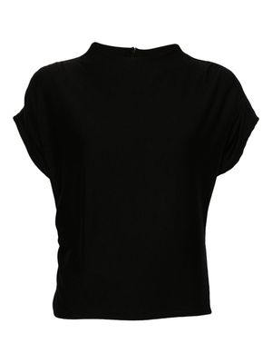 Gestuz RifaGZ ruched jersey T-shirt - Black