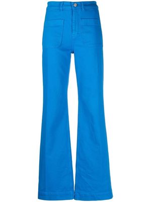 Gestuz Shanniegz straight trousers - Blue