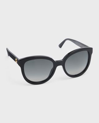 GG1315S Polarized Round Acetate Sunglasses