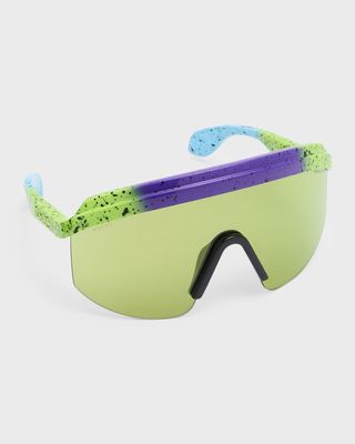 GG1477S Vivid Plastic Shield Sunglasses