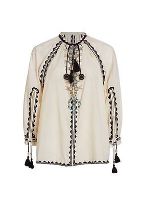 Ghodsi Embroidered Blouse