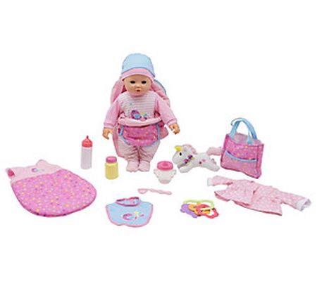 Gi-go Toy Baby Doll Traveling Set