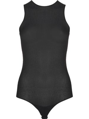GIA STUDIOS foam texture bodysuit - Black