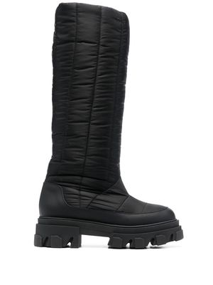 GIABORGHINI Gia 19 padded boots - Black