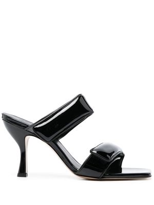 GIABORGHINI x Pernille Perni 100mm sandals - Black