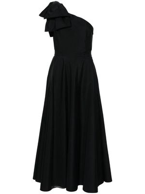 Giambattista Valli bow-detail cotton dress - Black
