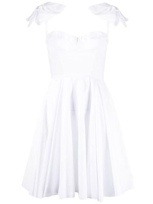 Giambattista Valli bustier A-line dress - White