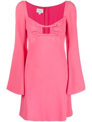 Giambattista Valli cut-out minidress - Pink