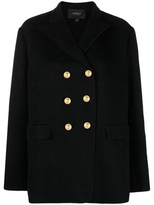 Giambattista Valli decorative button double-breasted jacket - Black