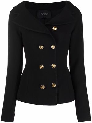 Giambattista Valli double-breasted fitted jacket - Black