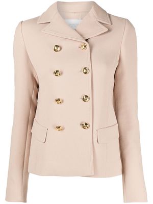 Giambattista Valli double-breasted fitted jacket - Neutrals