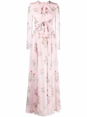 Giambattista Valli floral-print gown - Pink