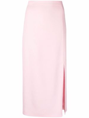 Giambattista Valli high-waist midi skirt - Pink
