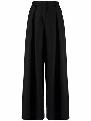Giambattista Valli high-waist wide-leg trousers - Black