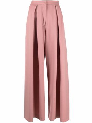 Giambattista Valli high-waist wide-leg trousers - Pink
