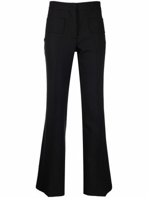 Giambattista Valli mid-rise flared trousers - Black