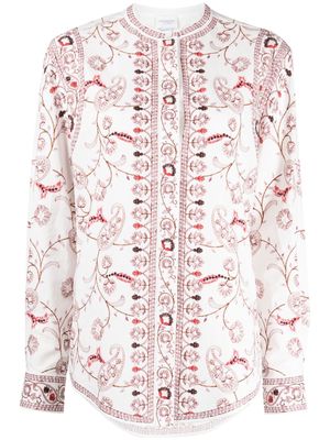 Giambattista Valli paisley-print cotton shirt - White