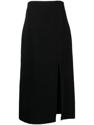 Giambattista Valli slit high-waist maxi skirt - Black