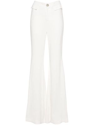 Giambattista Valli tailored flared trousers - White