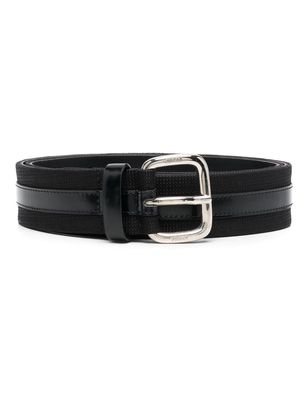Gianfranco Ferré Pre-Owned 1990s buckled belt - Black