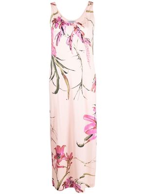 Gianfranco Ferré Pre-Owned 1990s floral silk dress - Pink