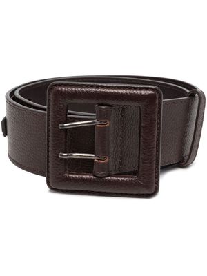 Gianfranco Ferré Pre-Owned 1990s square-buckle belt - Brown