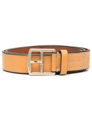 Gianfranco Ferré Pre-Owned 1990s stud-detail belt - Orange